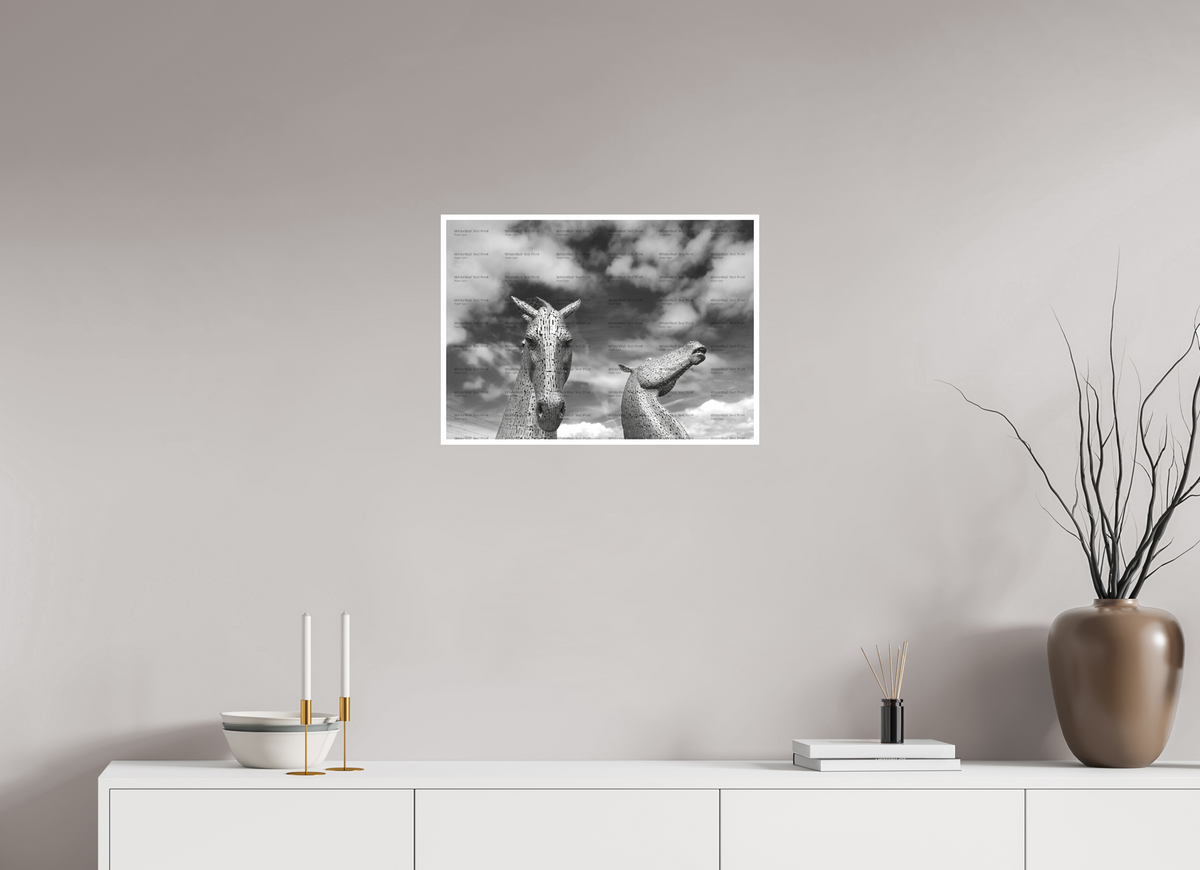 22.4 x 16″, Fine Art Print on Smooth Paper Kelpies