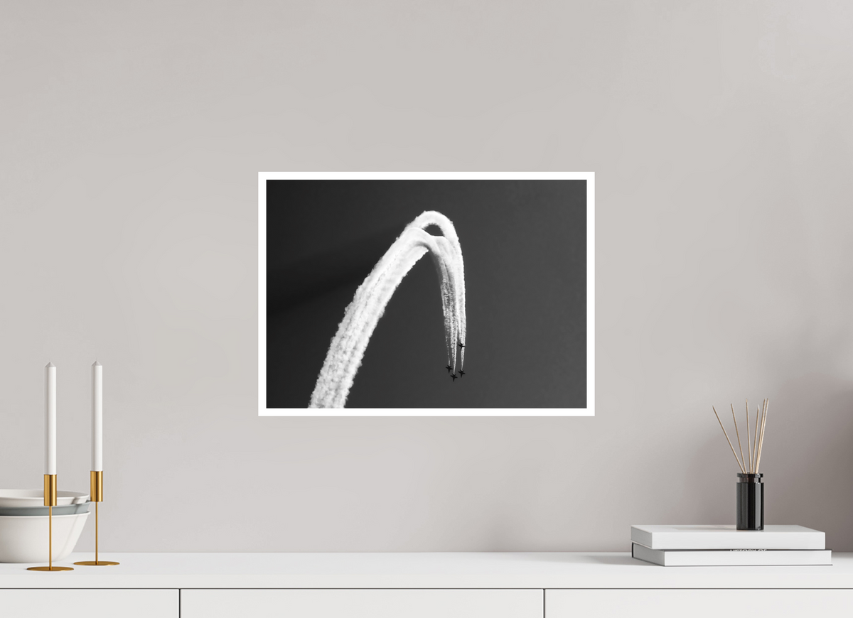16.8 x 12″, Ilford B&W Photo Print Under Acrylic Glass Blue Angels #2