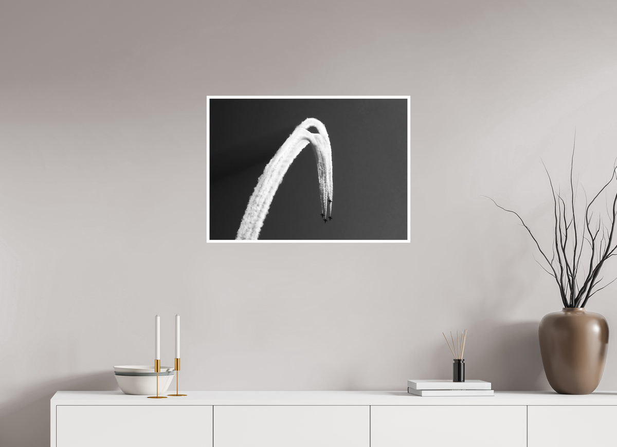 28 x 20″, Ilford B&W Photo Print Under Acrylic Glass Blue Angels #2
