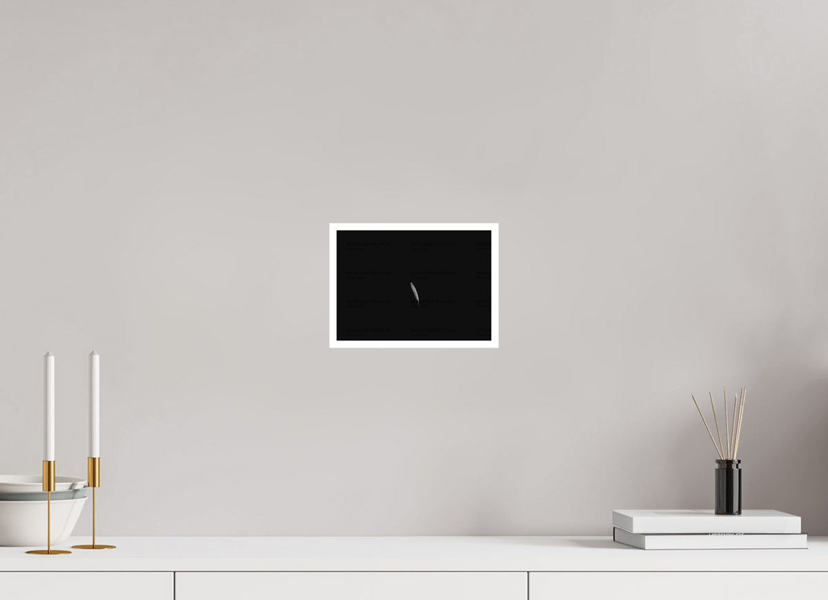 8.4 x 6″, Fine Art Print Float Like a Feather