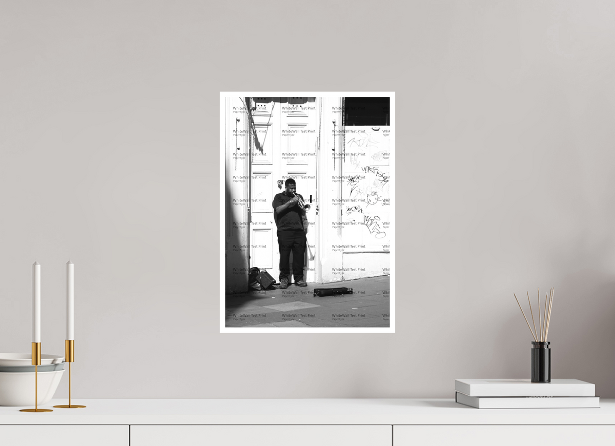 12 x 16.8″, Fine Art Print Blues Man