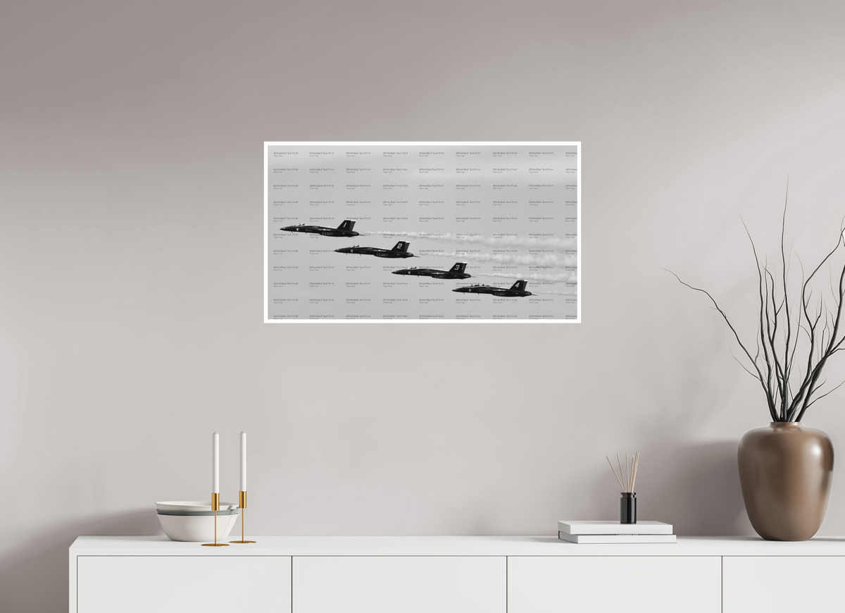 32 x 18″, Fine Art Print Blue Angels #14