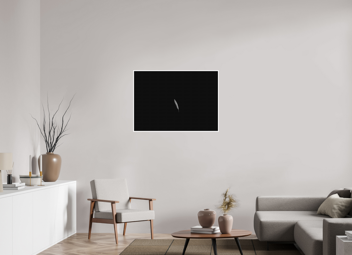 39.2 x 28″, Fine Art Print Float Like a Feather