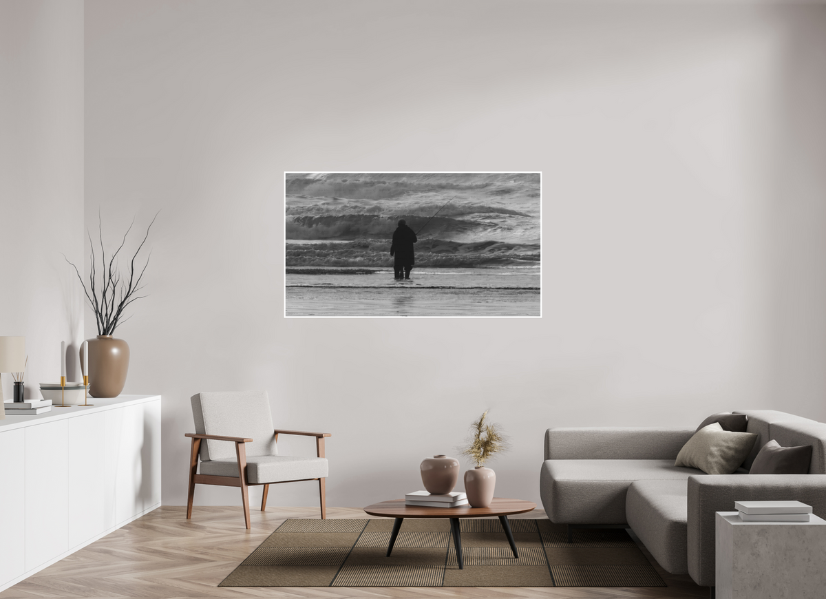 64 x 36″, Fine Art Print Fisherman