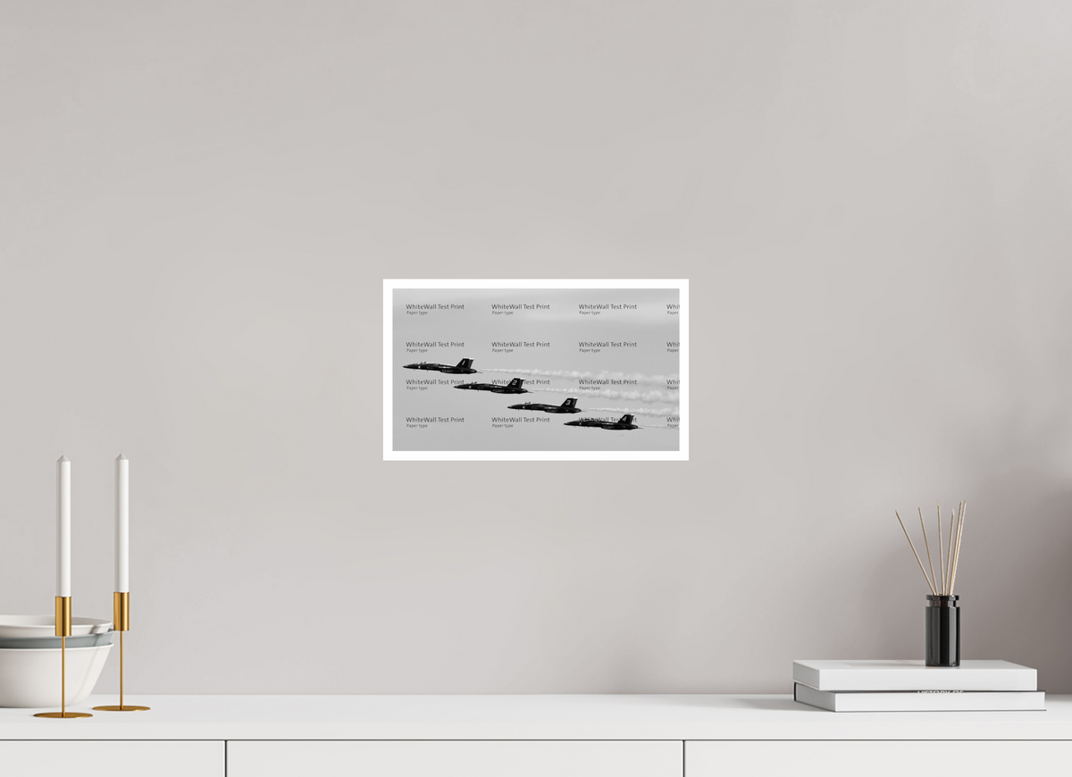 12 x 6.8″, Photo Print On Ilford Baryta Paper Blue Angels #14