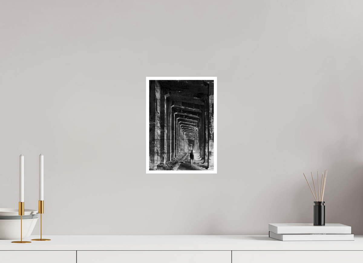 8 x 11.2″, Photo Print On Ilford Baryta Paper Time Warp
