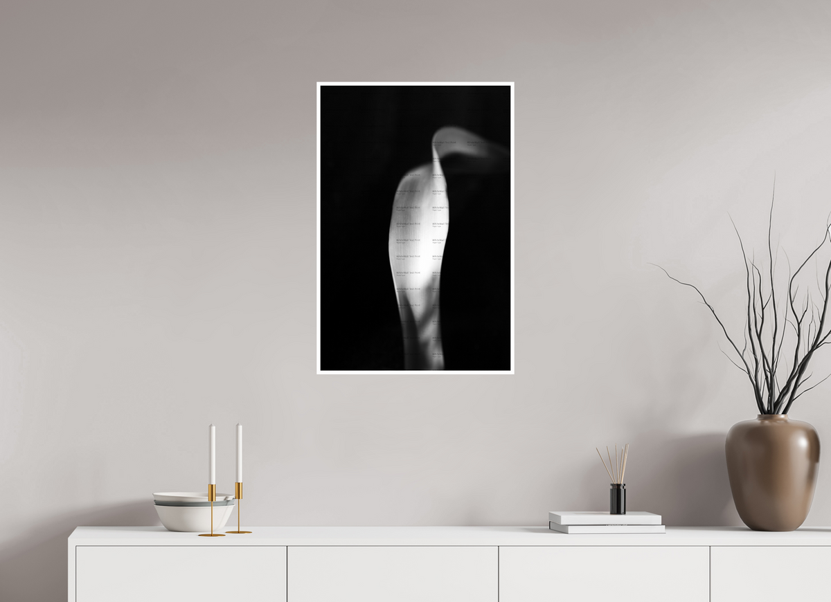20 x 30″, Photo Print On Ilford Baryta Paper Lily