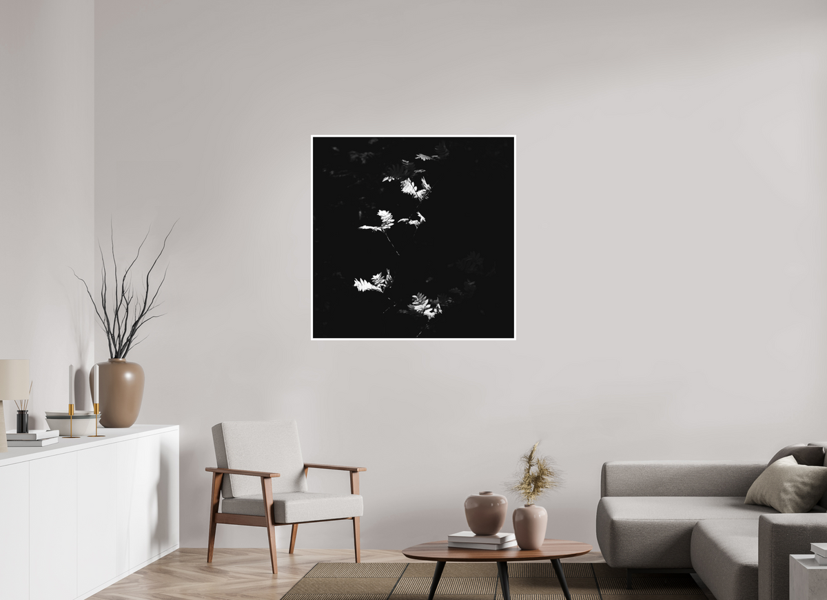 40 x 40″, Ilford B&W Photo Print Under Acrylic Glass Sun Trap