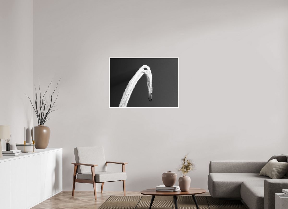 39.2 x 28″, Ilford B&W Photo Print Under Acrylic Glass Blue Angels #2