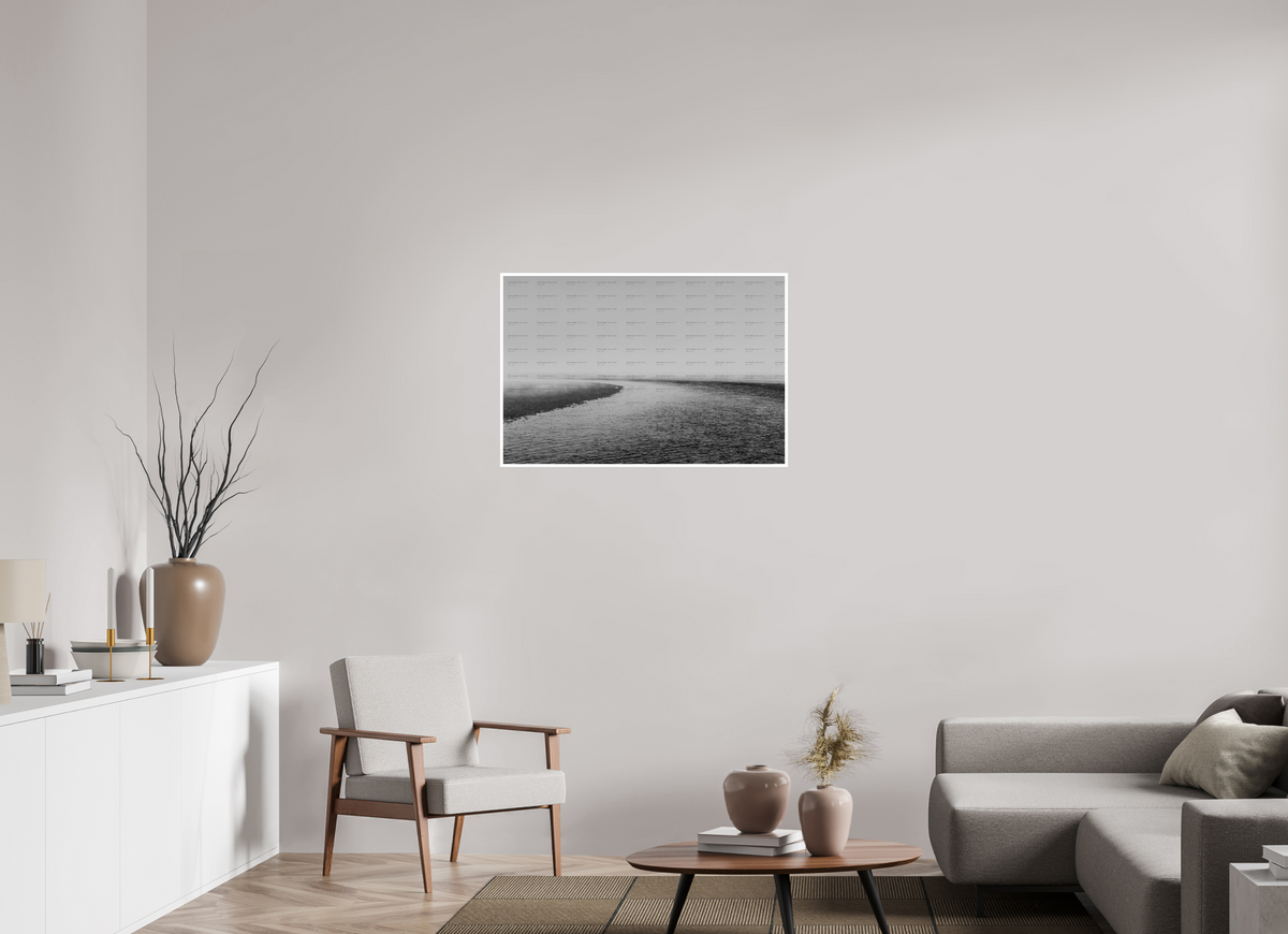 36 x 24″, Photo Print On Ilford Baryta Paper It Runs to the Sea