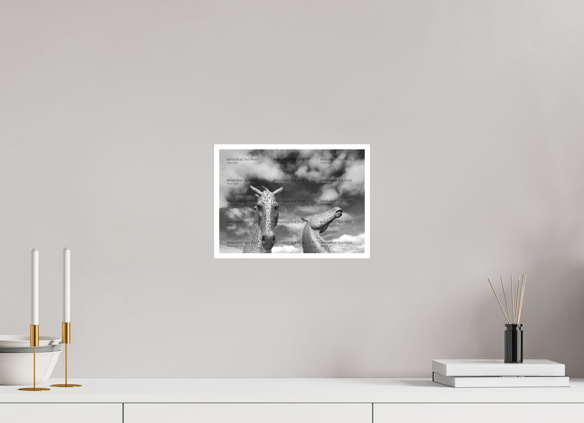 11.2 x 8″, Photo Print On Ilford Baryta Paper Kelpies