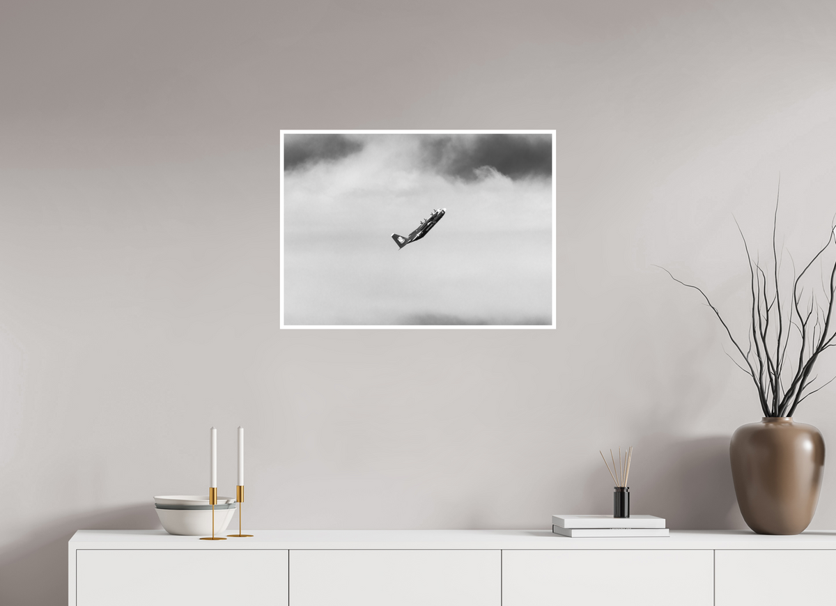 28 x 20″, Ilford B&W Photo Print Under Acrylic Glass Blue Angels #15