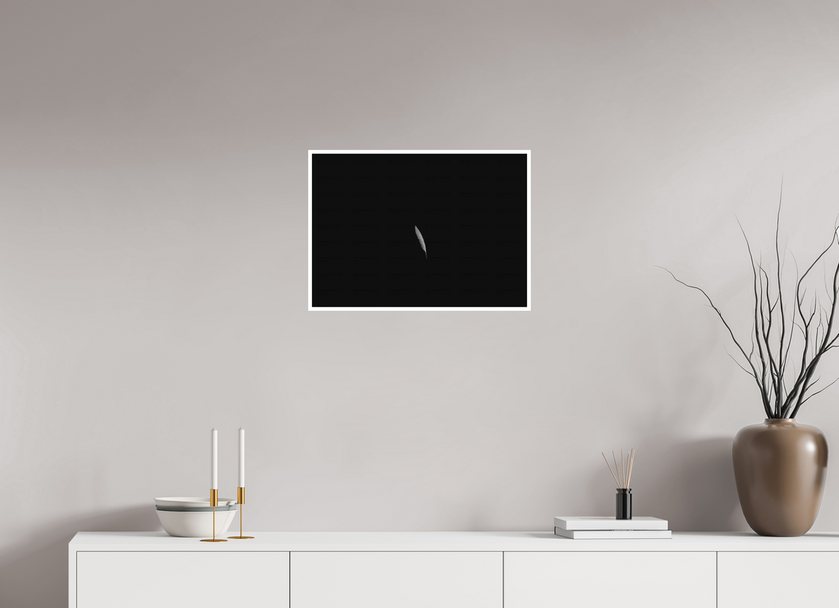22.4 x 16″, Fine Art Print Float Like a Feather