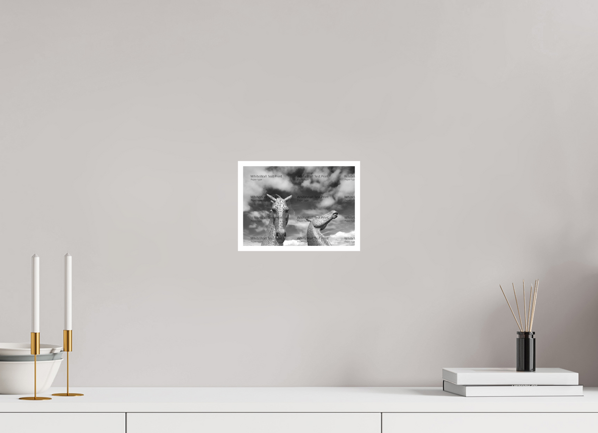 8.4 x 6″, Photo Print On Ilford Baryta Paper Kelpies