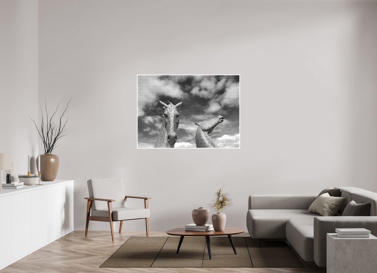 56 x 40″, Fine Art Print on Smooth Paper Kelpies