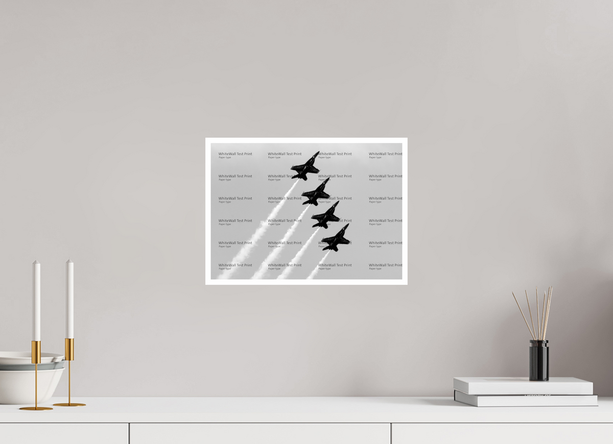 14 x 10″, Photo Print On Ilford Baryta Paper Blue Angels #12