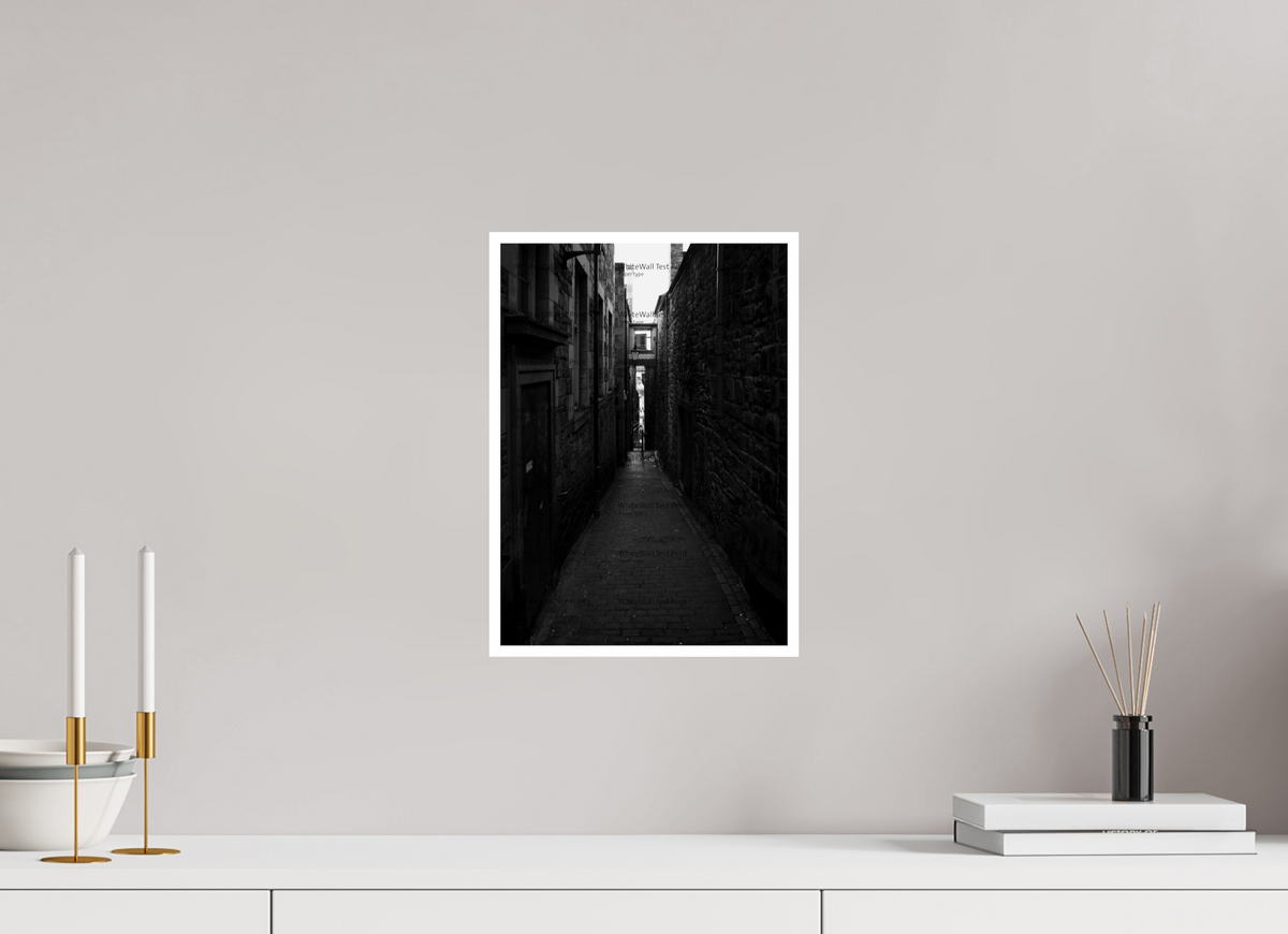 10 x 14″, Photo Print On Ilford Baryta Paper Anchor Close, Edinburgh