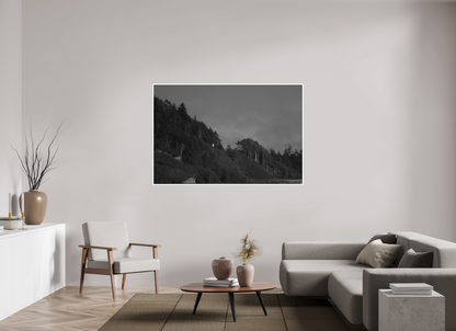 66 x 44″, Ilford B&W Photo Print Under Acrylic Glass PNW Landscape #7