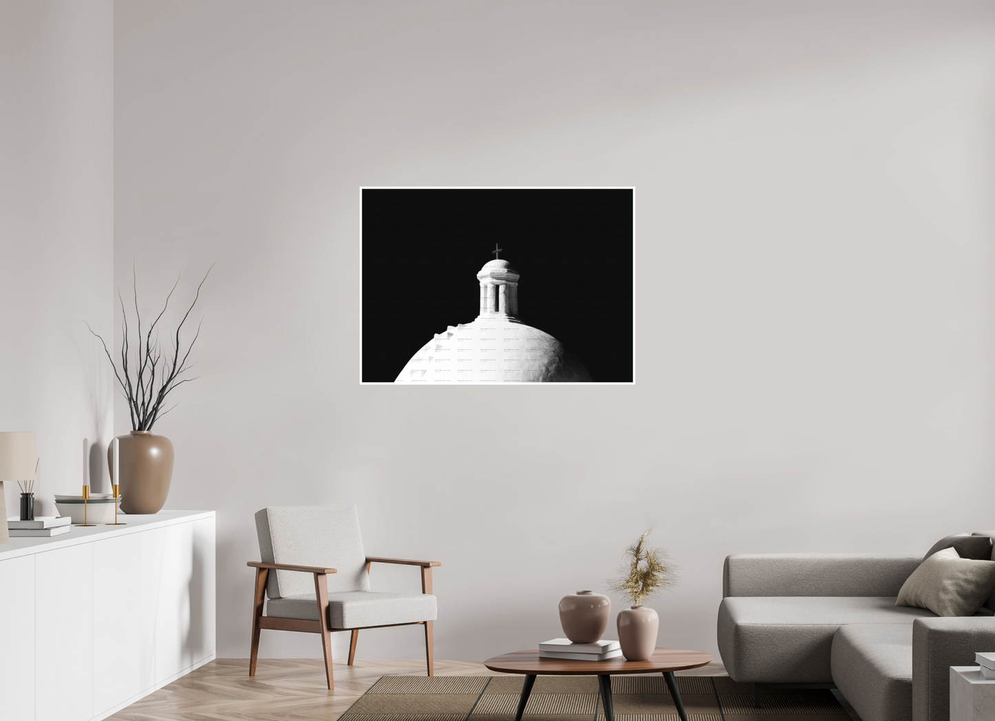 44.8 x 32″, Fine Art Print on Smooth Paper Mission San Jose de Tumacacori #1