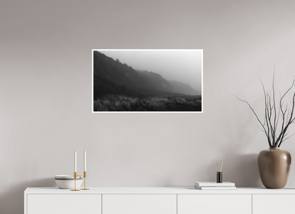 32 x 18″, Ilford B&W Photo Print Under Acrylic Glass PNW Landscape #3