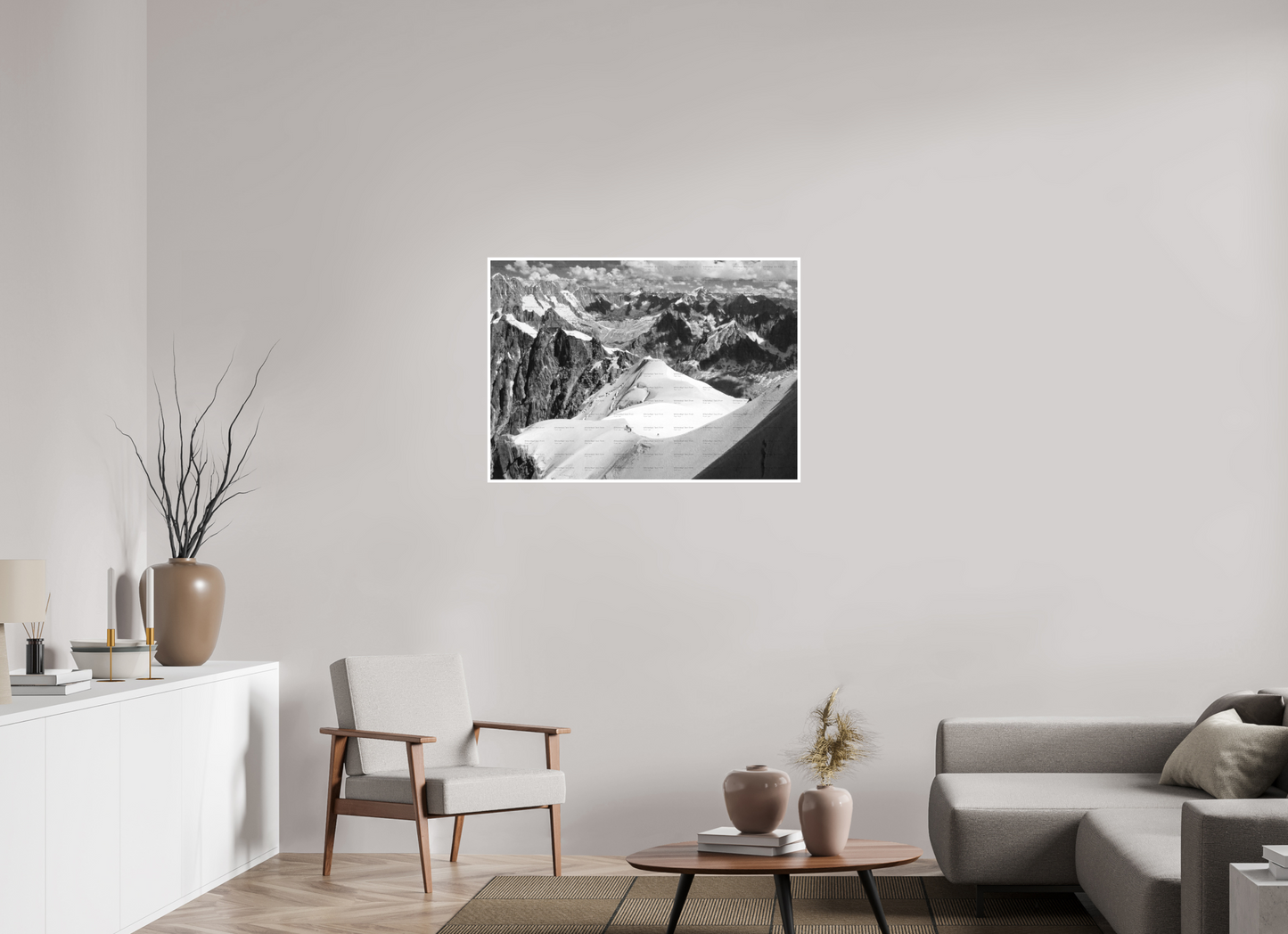 39.2 x 28″, Fine Art Print on Smooth Paper Aiguille du Midi #4