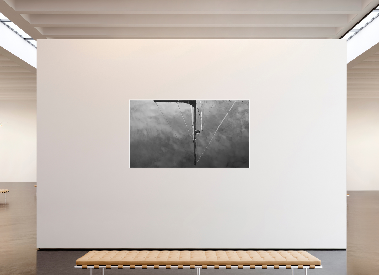 80 x 45″, Ilford B&W Photo Print Under Acrylic Glass Mast