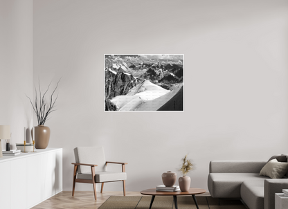 44.8 x 32″, Fine Art Print on Smooth Paper Aiguille du Midi #4