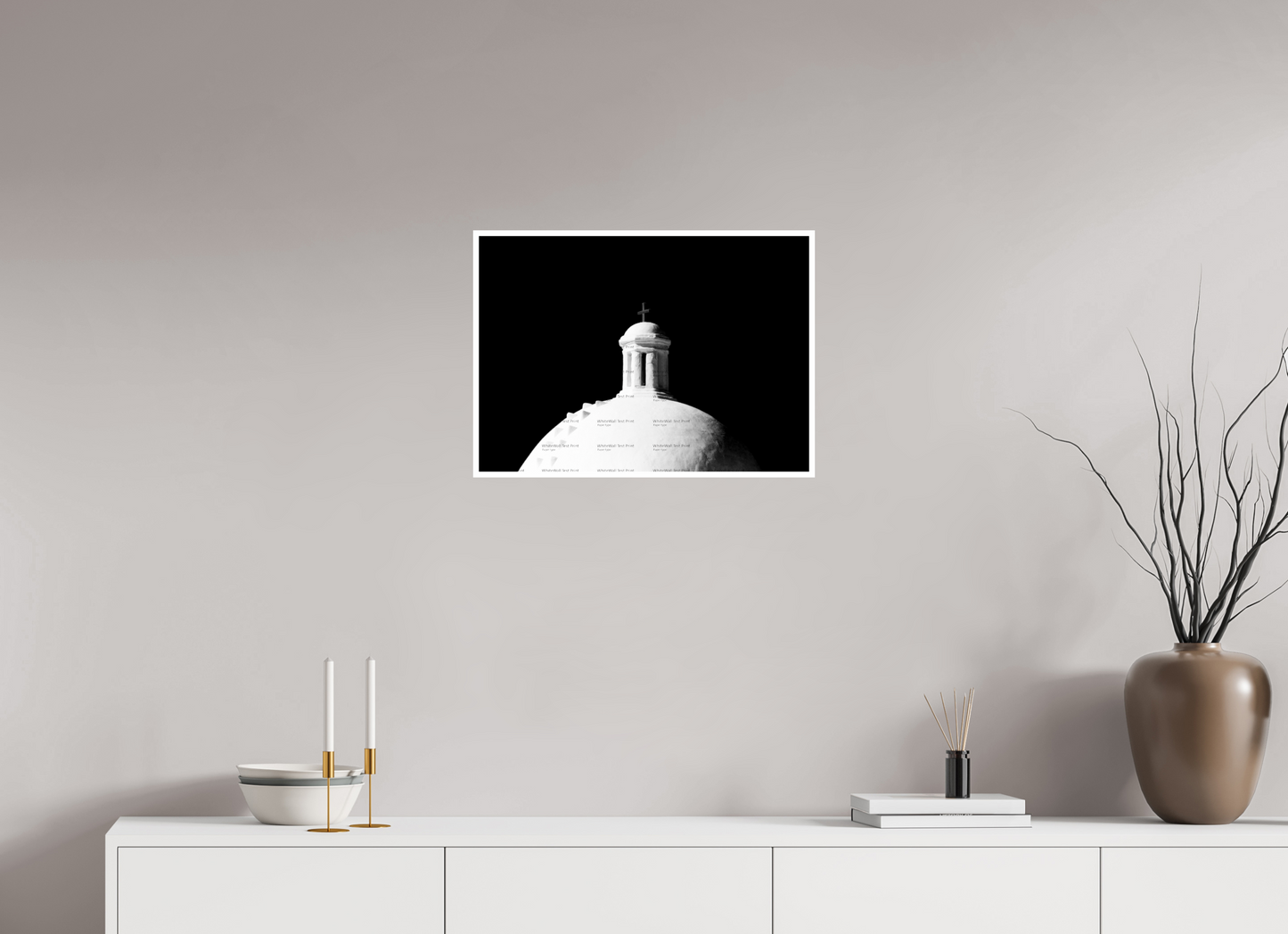 22.4 x 16″, Photo Print On Ilford Baryta Paper Mission San Jose de Tumacacori #1