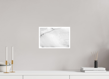 12 x 8″, Ilford B&W Photo Print Under Acrylic Glass Aiguille du Midi #2