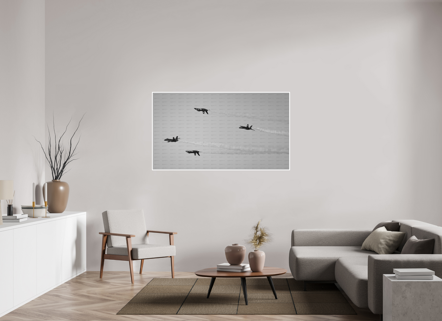 64 x 36″, Fine Art Print Blue Angels #7