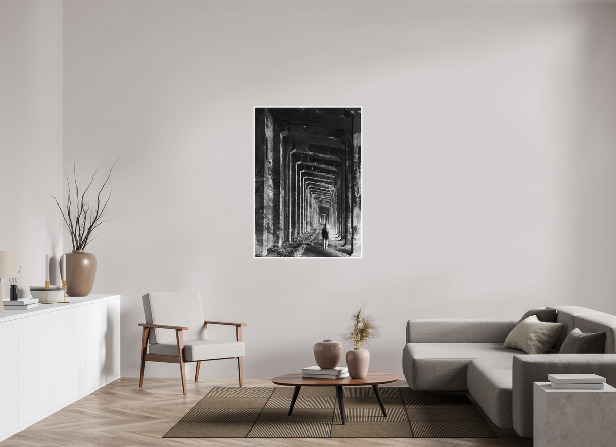 36 x 50.4″, Fine Art Print Time Warp