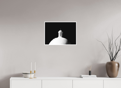 22.4 x 16″, Ilford B&W Photo Print Under Acrylic Glass Mission San Jose de Tumacacori #1