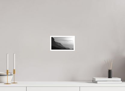 8 x 4.5″, Ilford B&W Photo Print Under Acrylic Glass PNW Landscape #1