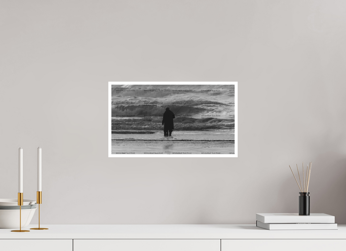 16 x 9″, Fine Art Print Fisherman