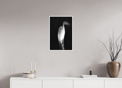 16 x 24″, Ilford B&W Photo Print Under Acrylic Glass Lily