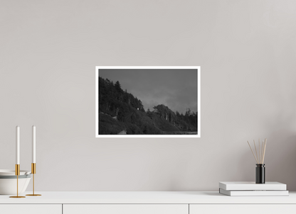 15 x 10″, Ilford B&W Photo Print Under Acrylic Glass PNW Landscape #7