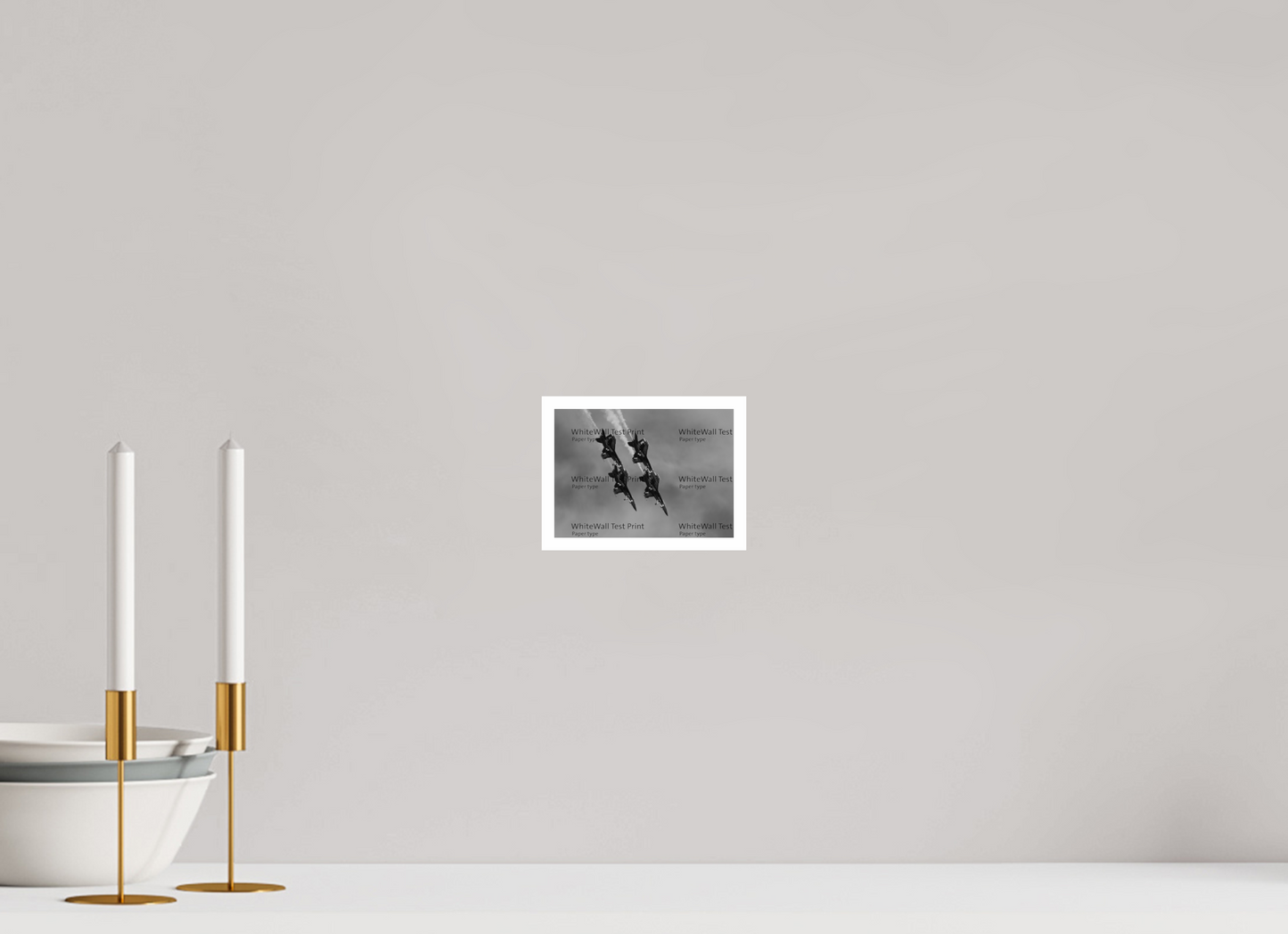 5.6 x 4″, Photo Print On Ilford Baryta Paper Blue Angels #8