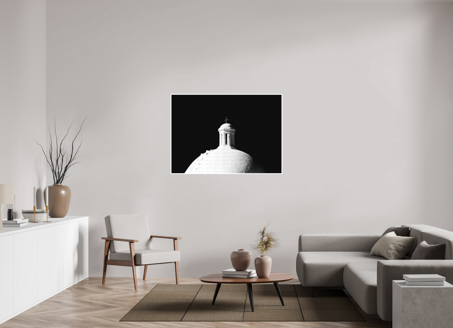 50.4 x 36″, Fine Art Print on Smooth Paper Mission San Jose de Tumacacori #1