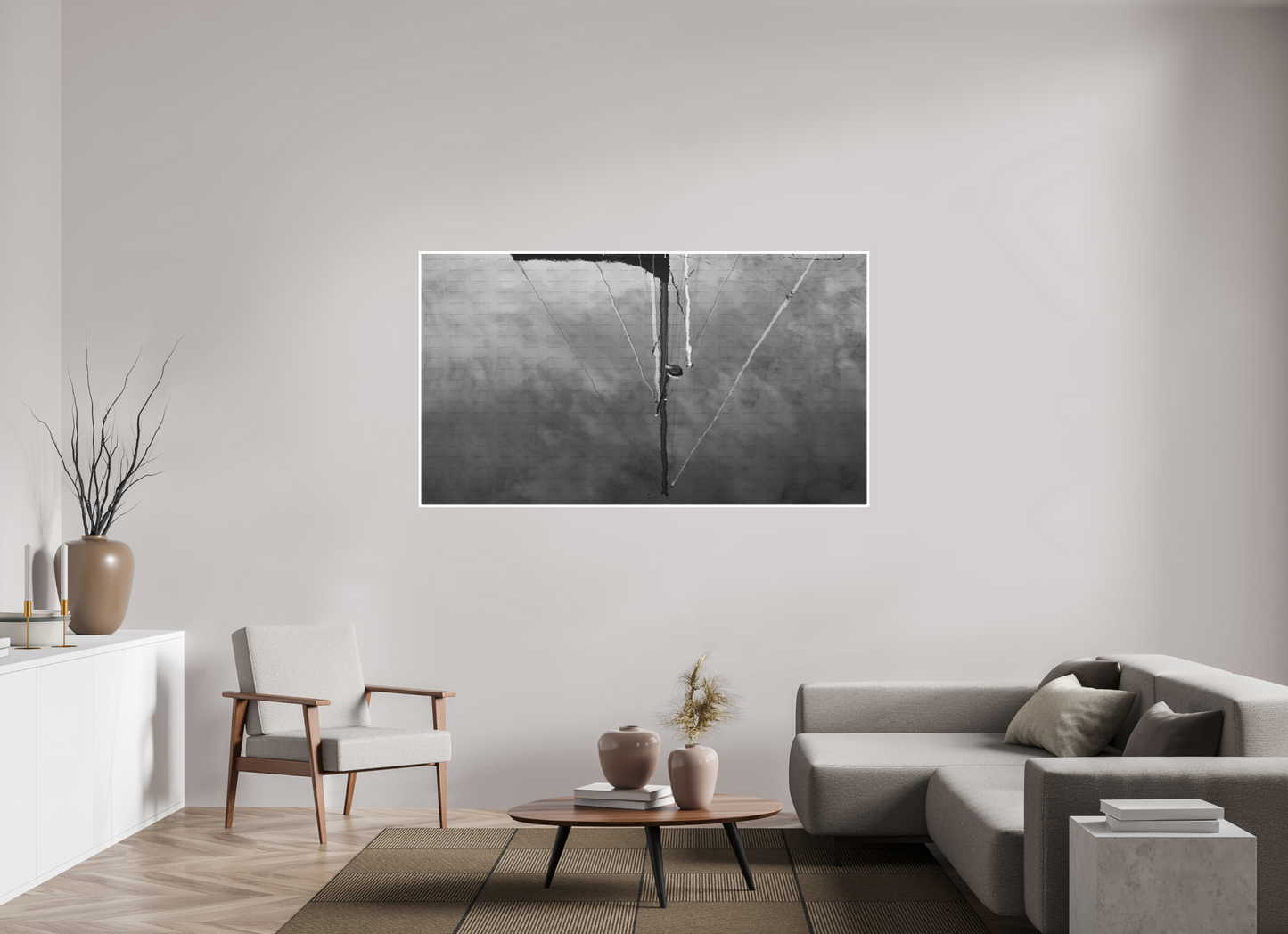 70 x 39.4″, Fine Art Print Mast