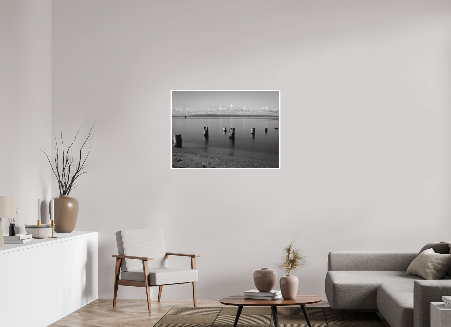 39.2 x 28″, Ilford B&W Photo Print Under Acrylic Glass Serenity