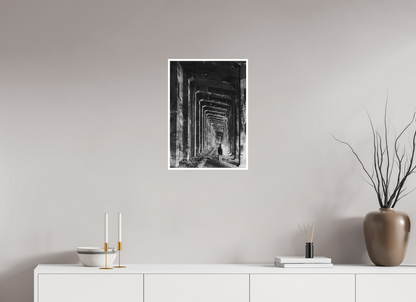 16 x 22.4″, Ilford B&W Photo Print Under Acrylic Glass Time Warp