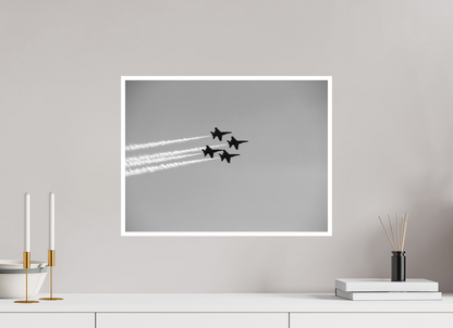 20 x 15″, Ilford B&W Photo Print Under Acrylic Glass Blue Angels #3