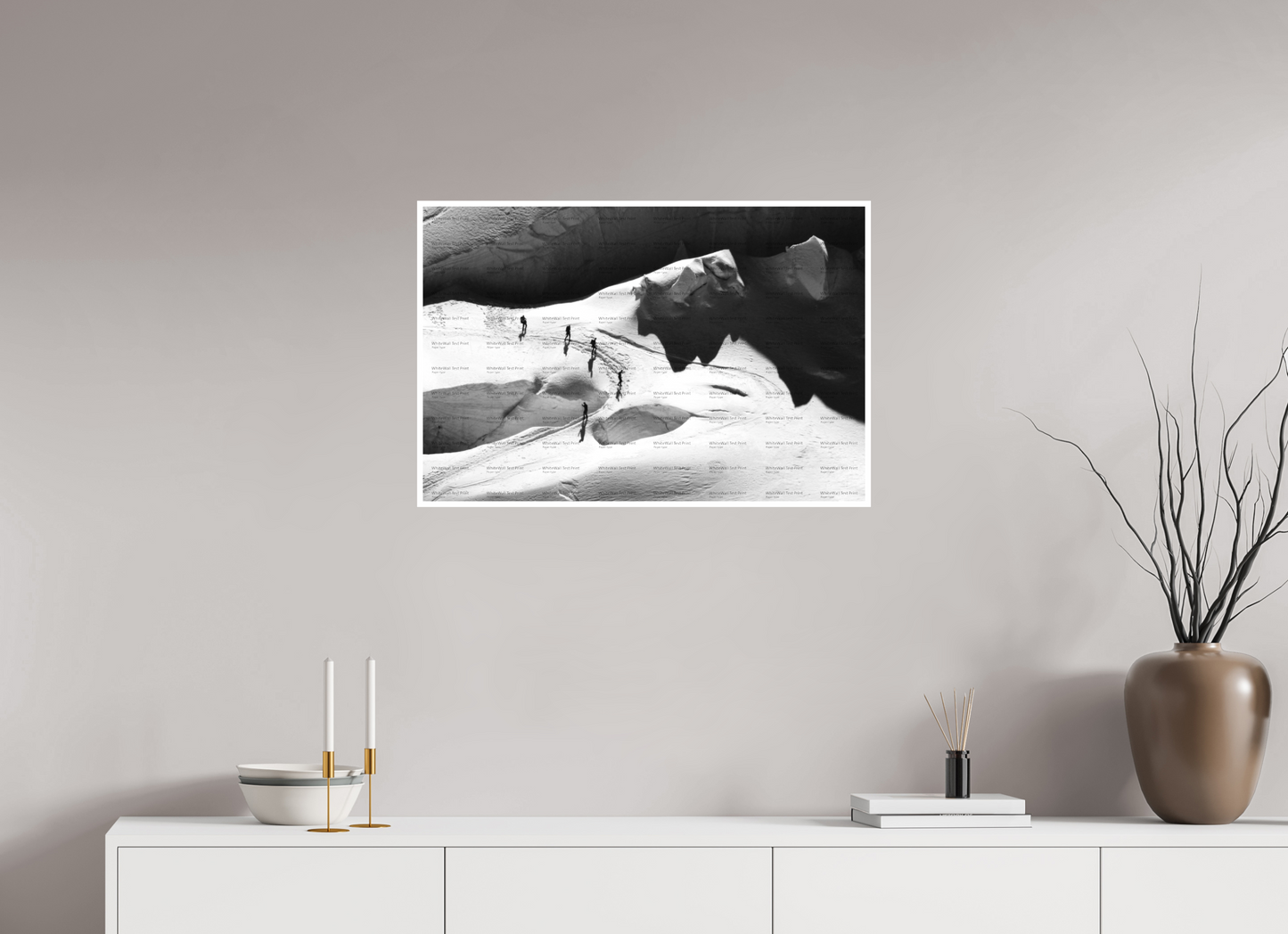 30 x 20″, Fine Art Print on Smooth Paper Aiguille du Midi #3