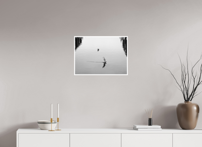 22.4 x 16″, Ilford B&W Photo Print Under Acrylic Glass Splashdown