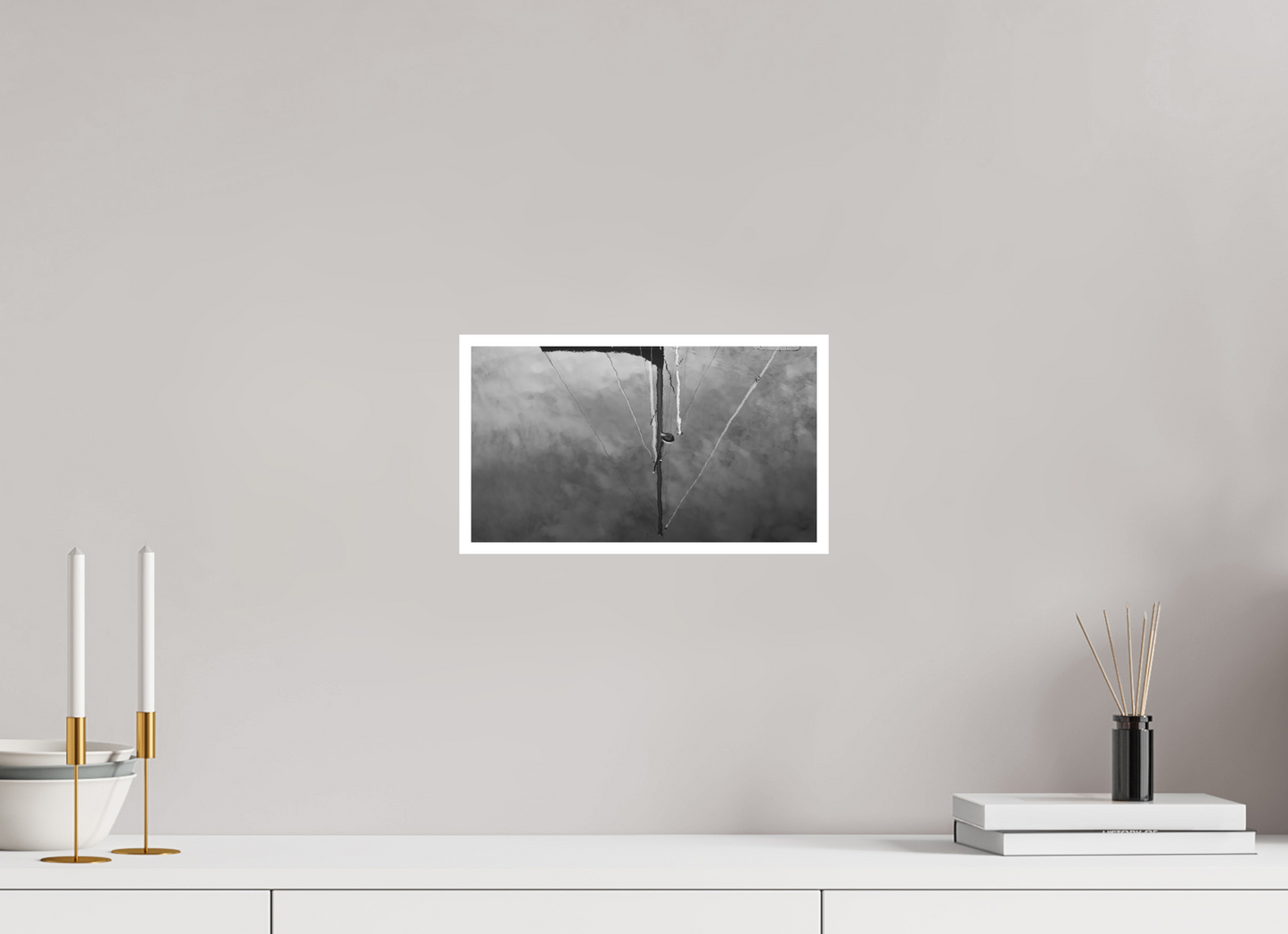 12 x 6.8″, Ilford B&W Photo Print Under Acrylic Glass Mast