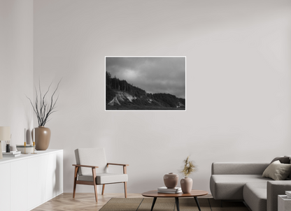 45 x 30″, Ilford B&W Photo Print Under Acrylic Glass PNW Landscape #5