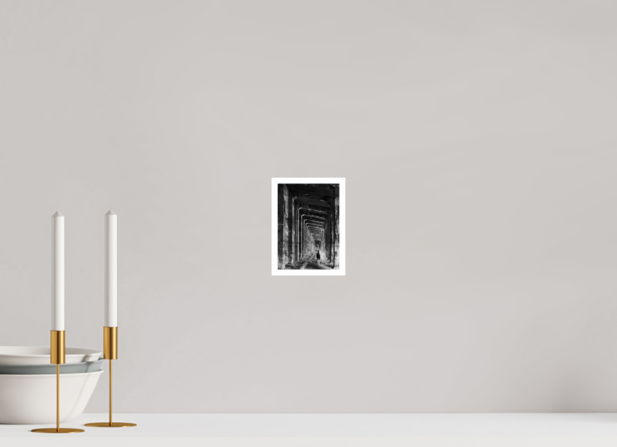 4 x 5.6″, Photo Print On Ilford Baryta Paper Time Warp