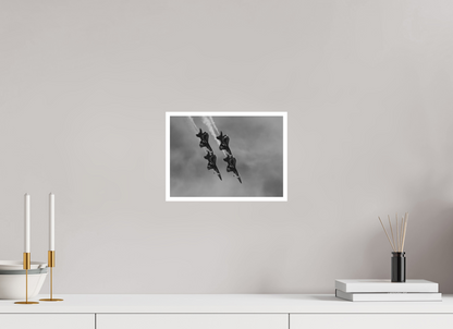 11.2 x 8″, Ilford B&W Photo Print Under Acrylic Glass Blue Angels #8