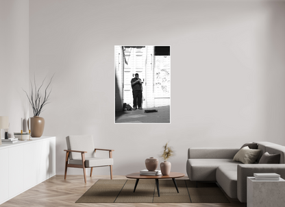 40 x 56″, Fine Art Print Blues Man