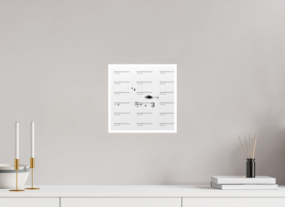 10 x 10″, Fine Art Print on Smooth Paper The Gathering